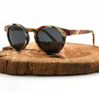 Stinson - Unisex Wooden Sunglasses - Willow & Luna