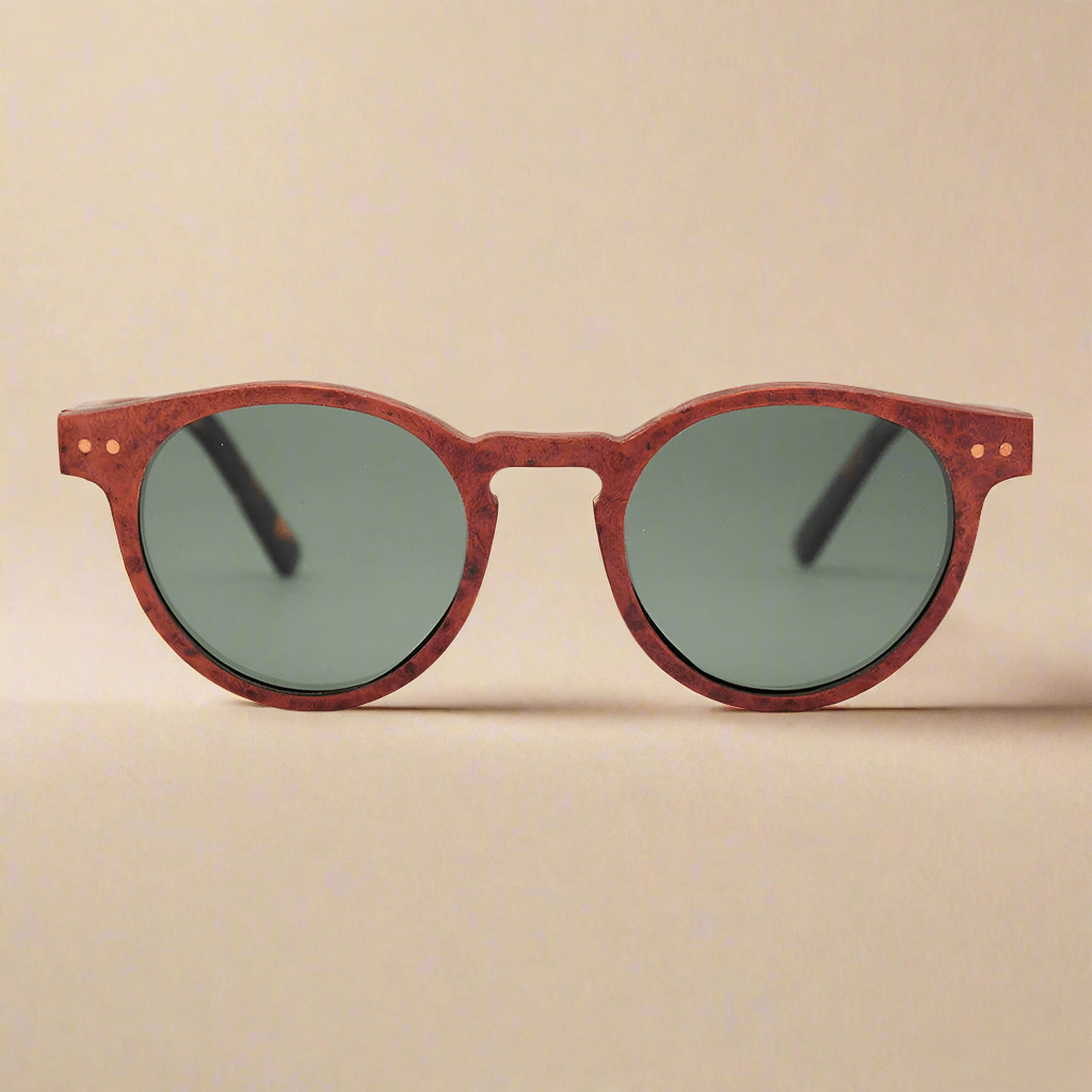 Stinson - Unisex Wooden Sunglasses - Willow & Luna