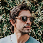 Stinson - Unisex Wooden Sunglasses - Willow & Luna