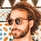 Stinson - Unisex Wooden Sunglasses - Willow & Luna