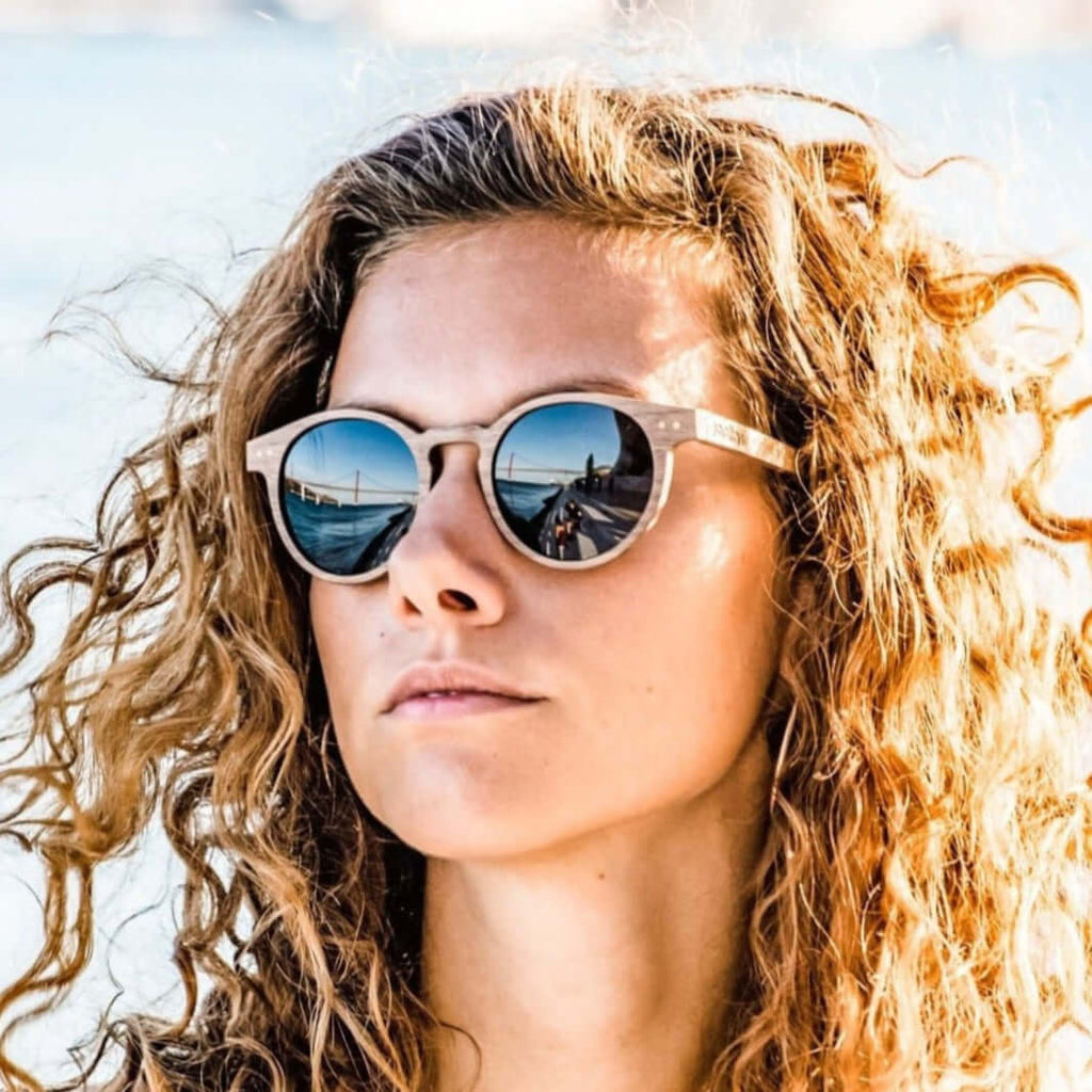Stinson - Unisex Wooden Sunglasses - Willow & Luna