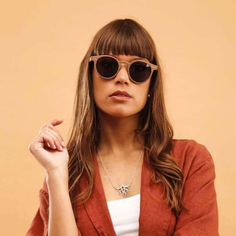 Stinson - Unisex Wooden Sunglasses - Willow & Luna