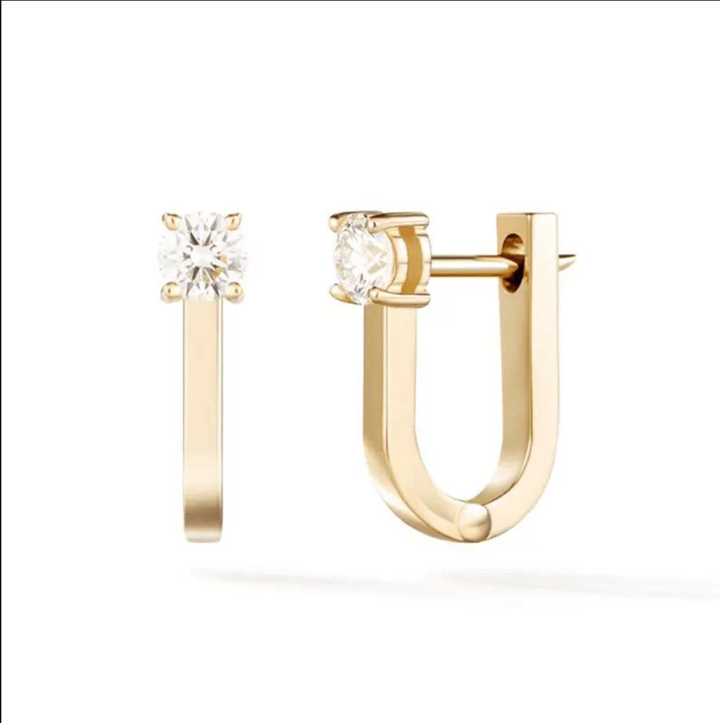 Studded Diamond Earrings - Willow & Luna