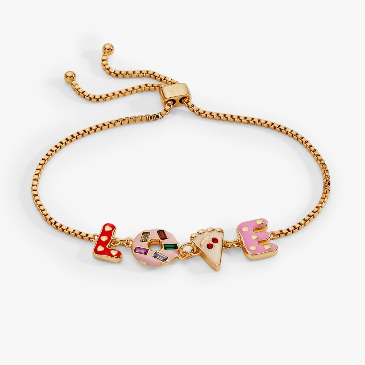 Sweet Shop 'Love' Adjustable Bolo Bracelet - Willow & Luna