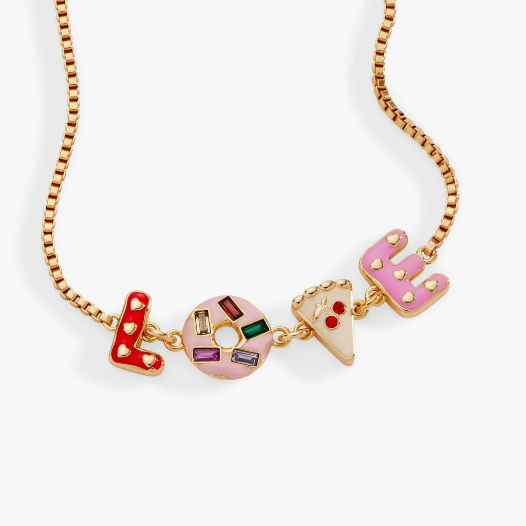 Sweet Shop 'Love' Adjustable Bolo Bracelet - Willow & Luna