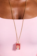 Sweethearts® Box Locket And Heart Charm Necklace - Willow & Luna