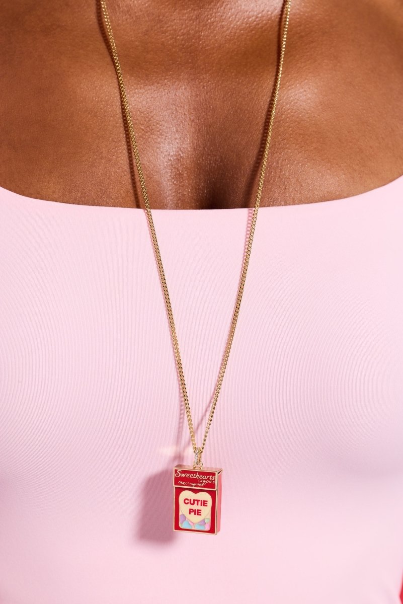 Sweethearts® Box Locket And Heart Charm Necklace - Willow & Luna