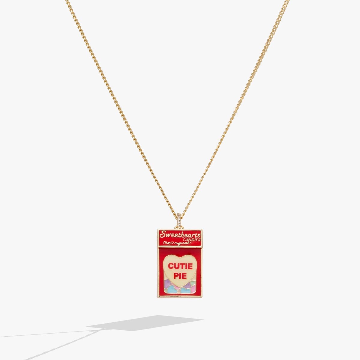 Sweethearts® Box Locket And Heart Charm Necklace - Willow & Luna