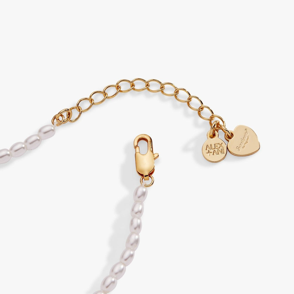Sweethearts® ‘XOXO’ Heart Charm Beaded Pearl Bracelet - Willow & Luna
