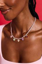 Sweethearts® ‘XOXO’ Heart Charm Pearl Beaded Necklace - Willow & Luna