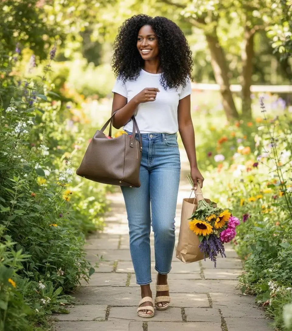 THE FRANCES SLOUCHY TOTE - Willow & Luna