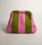The Green & Pink Everywhere Clutch - Willow & Luna