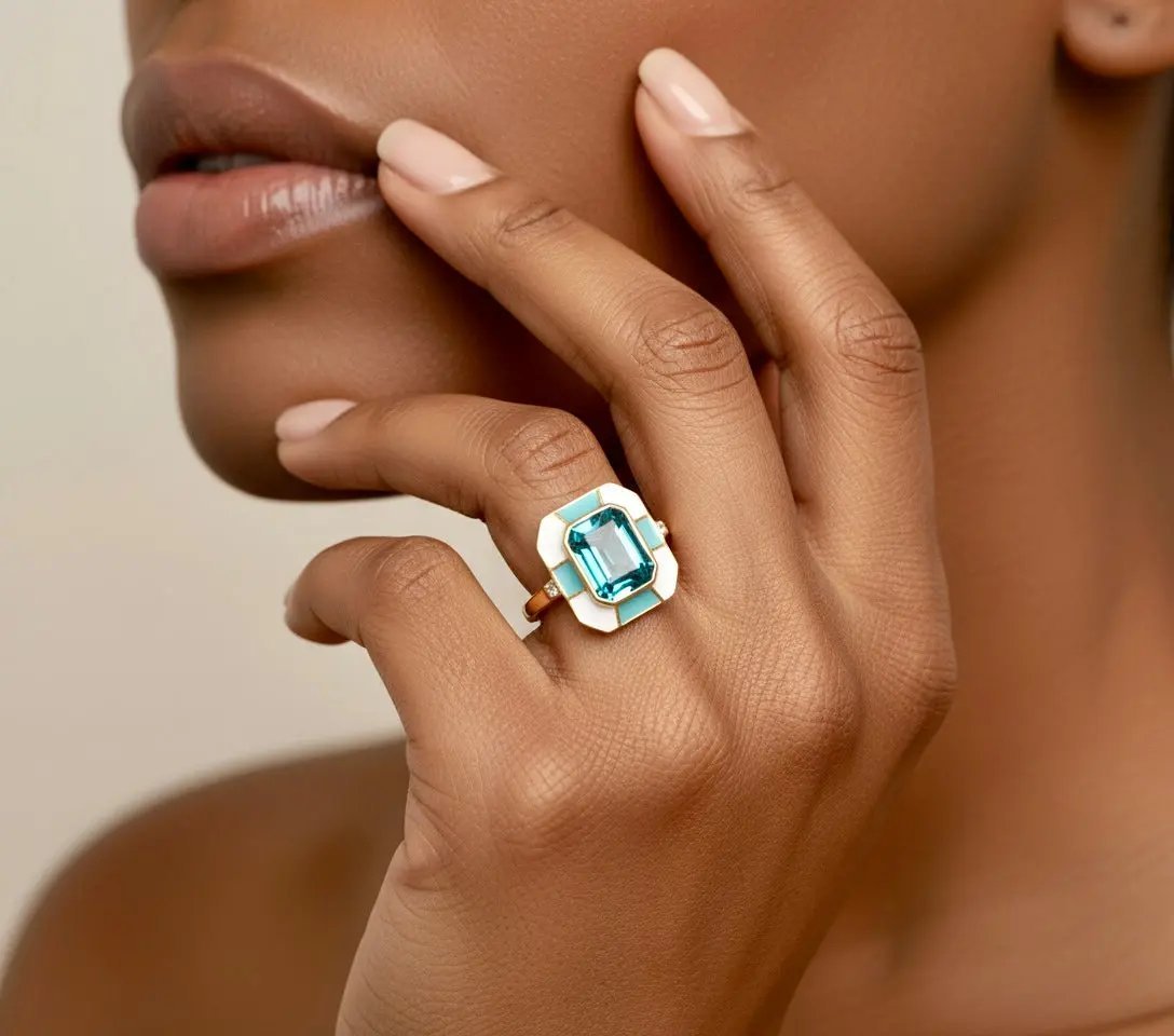 The Icon Statement Ring - Willow & Luna