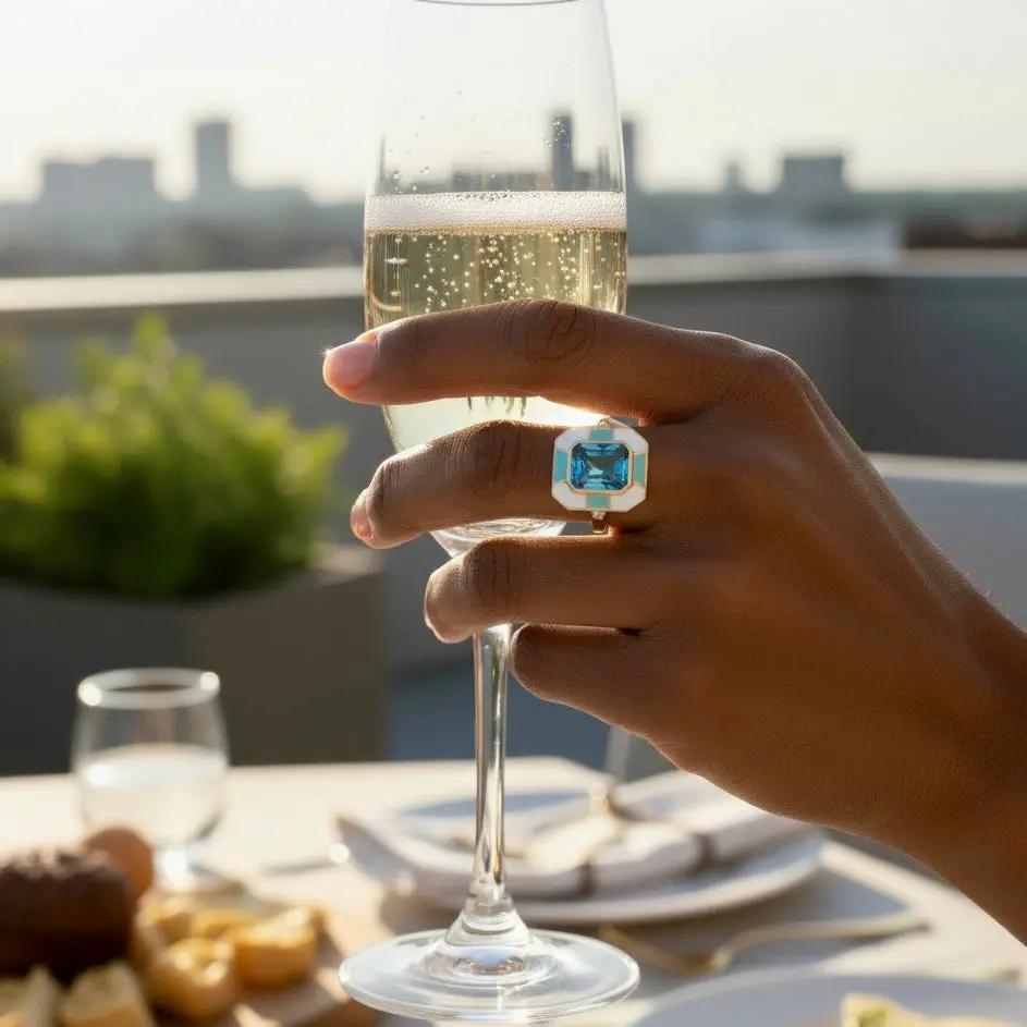 The Icon Statement Ring - Willow & Luna