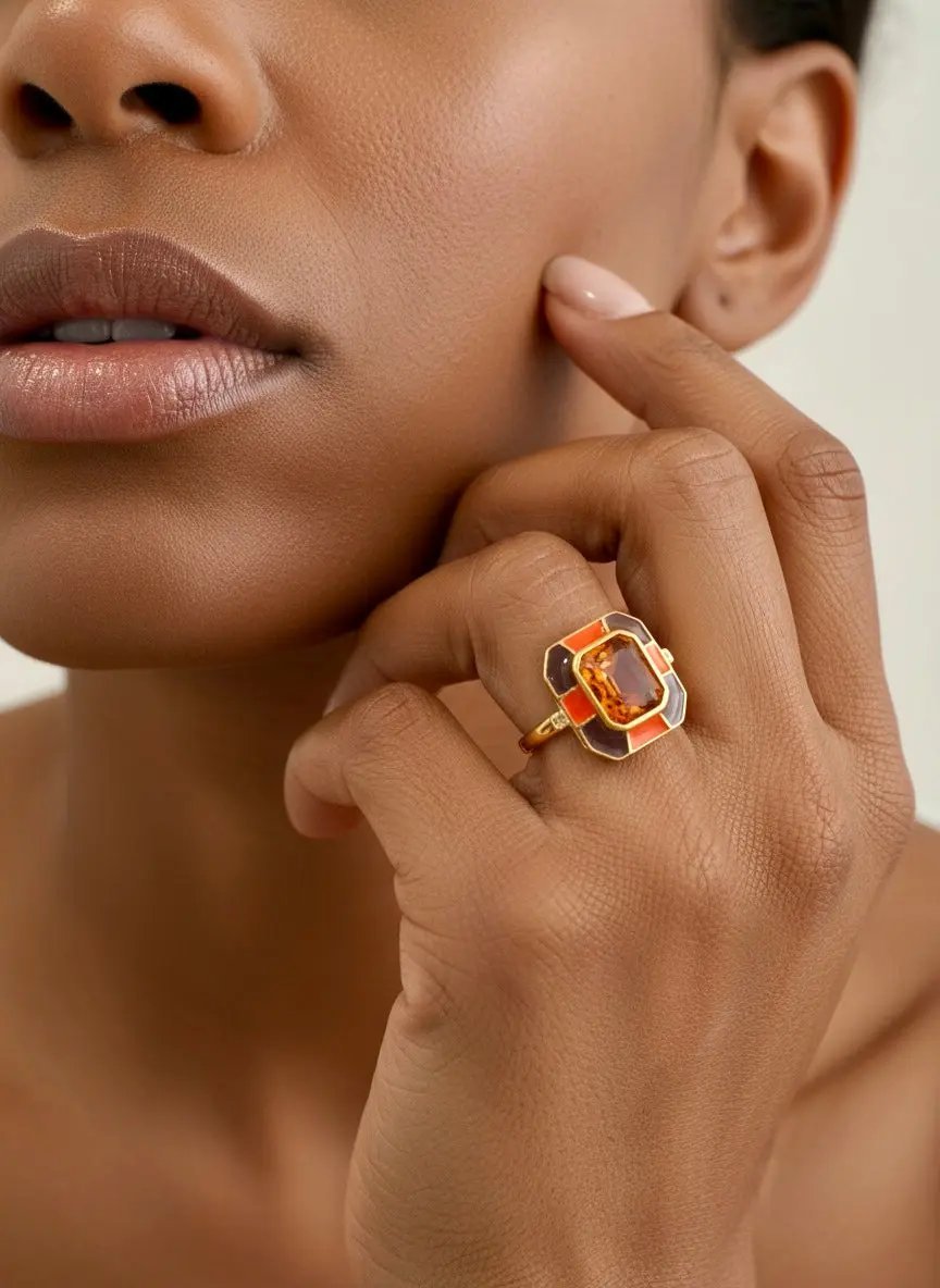 The Icon Statement Ring - Willow & Luna