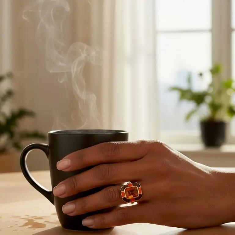 The Icon Statement Ring - Willow & Luna