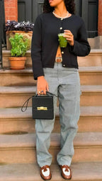 THE NINA CIGAR BOX BAG - Willow & Luna