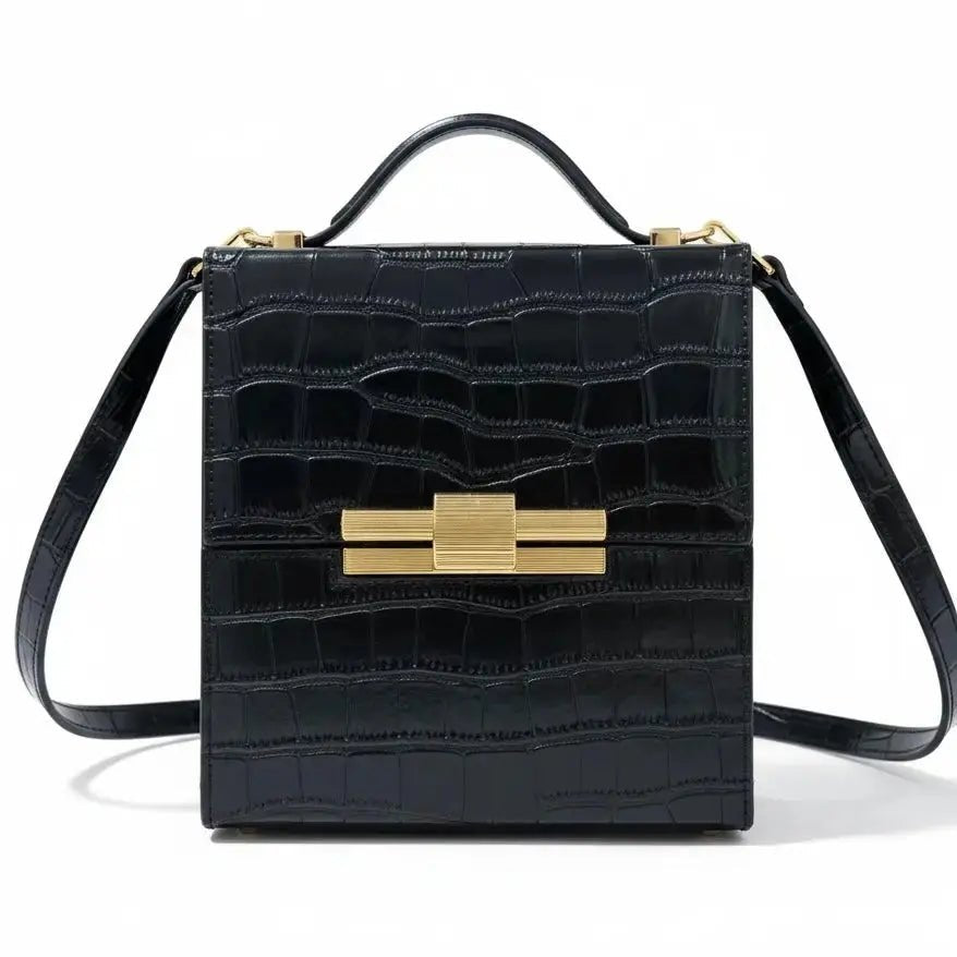 THE NINA CIGAR BOX BAG - Willow & Luna