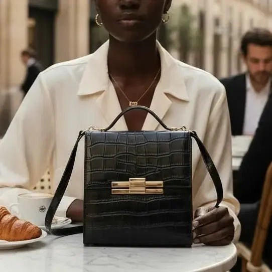THE NINA CIGAR BOX BAG - Willow & Luna
