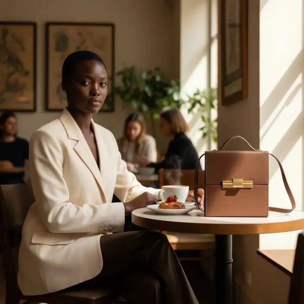THE NINA CIGAR BOX BAG - Willow & Luna