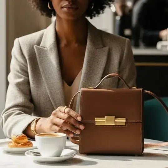 THE NINA CIGAR BOX BAG - Willow & Luna