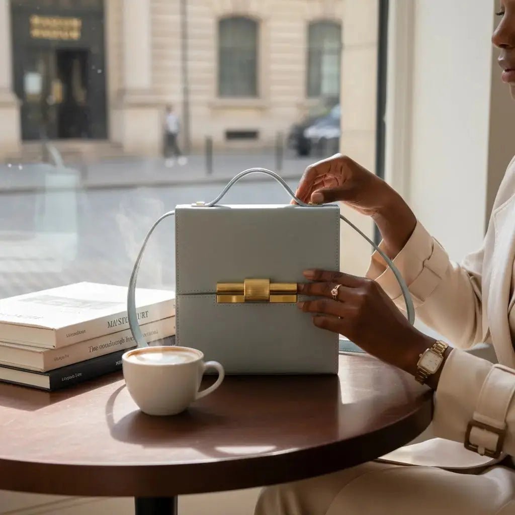 THE NINA CIGAR BOX BAG - Willow & Luna