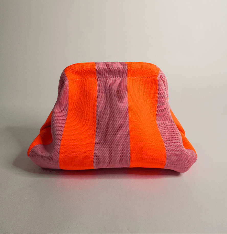 The Orange & Pink Everywhere Clutch - Willow & Luna