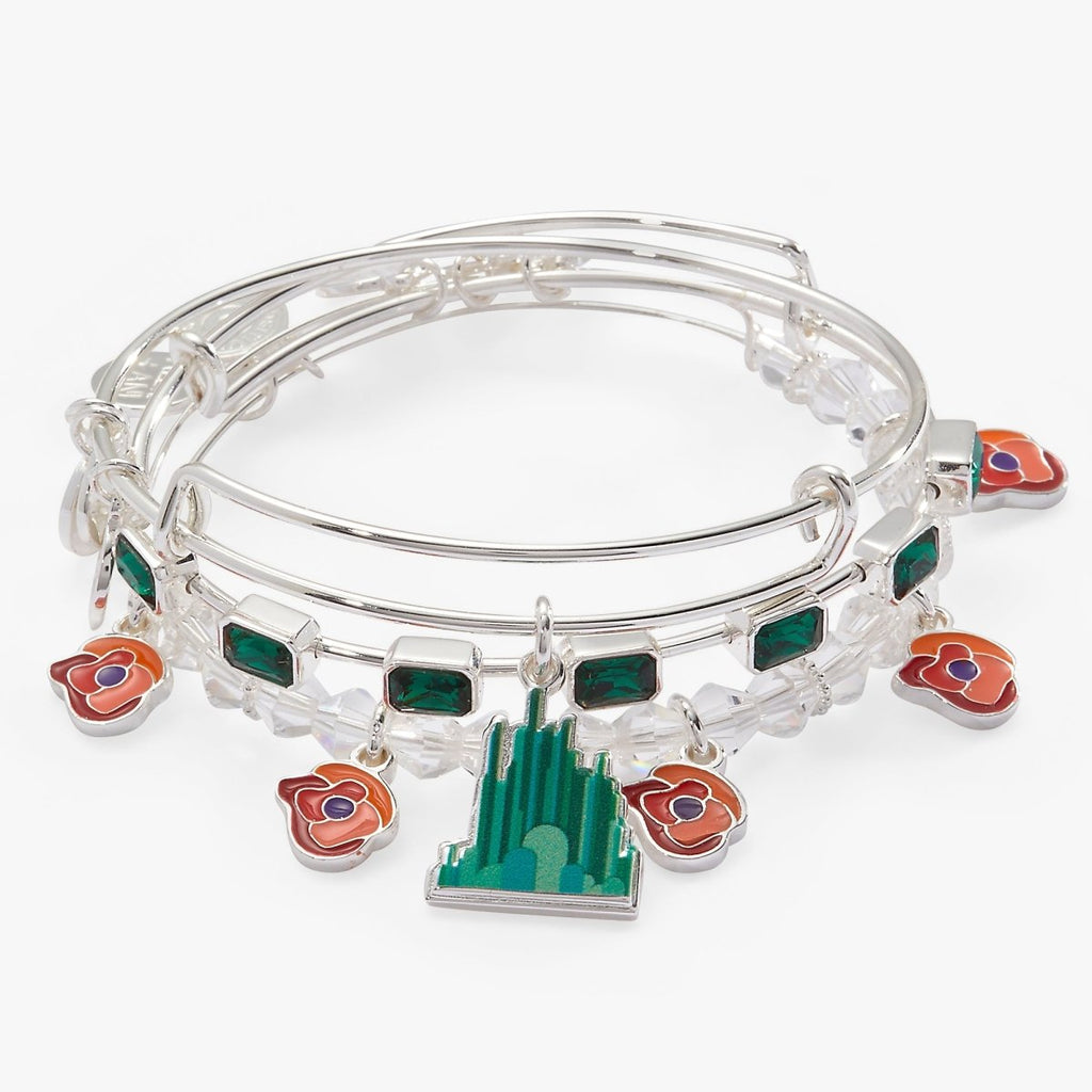 The Wizard of Oz™ Emerald City Bangles Set of 3 - Willow & Luna