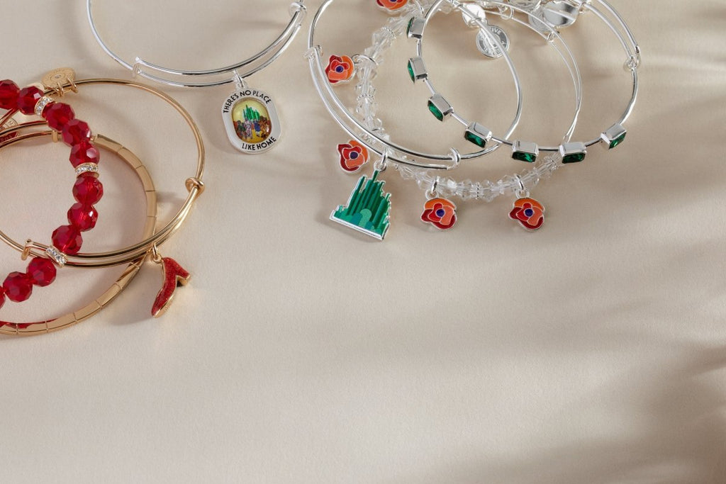 The Wizard of Oz™ Emerald City Bangles Set of 3 - Willow & Luna