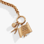 The Wizard of Oz™ Scarecrow Toggle Bracelet - Willow & Luna