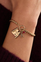 The Wizard of Oz™ Scarecrow Toggle Bracelet - Willow & Luna