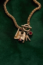 The Wizard of Oz™ Scarecrow Toggle Bracelet - Willow & Luna