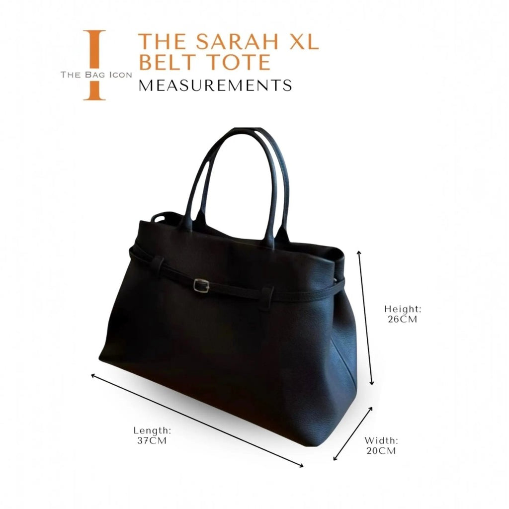 THE XL SARAH LARGE BELT TOTE BAG - Willow & Luna
