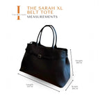 THE XL SARAH LARGE BELT TOTE BAG - Willow & Luna