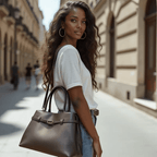 THE XL SARAH LARGE BELT TOTE BAG - Willow & Luna