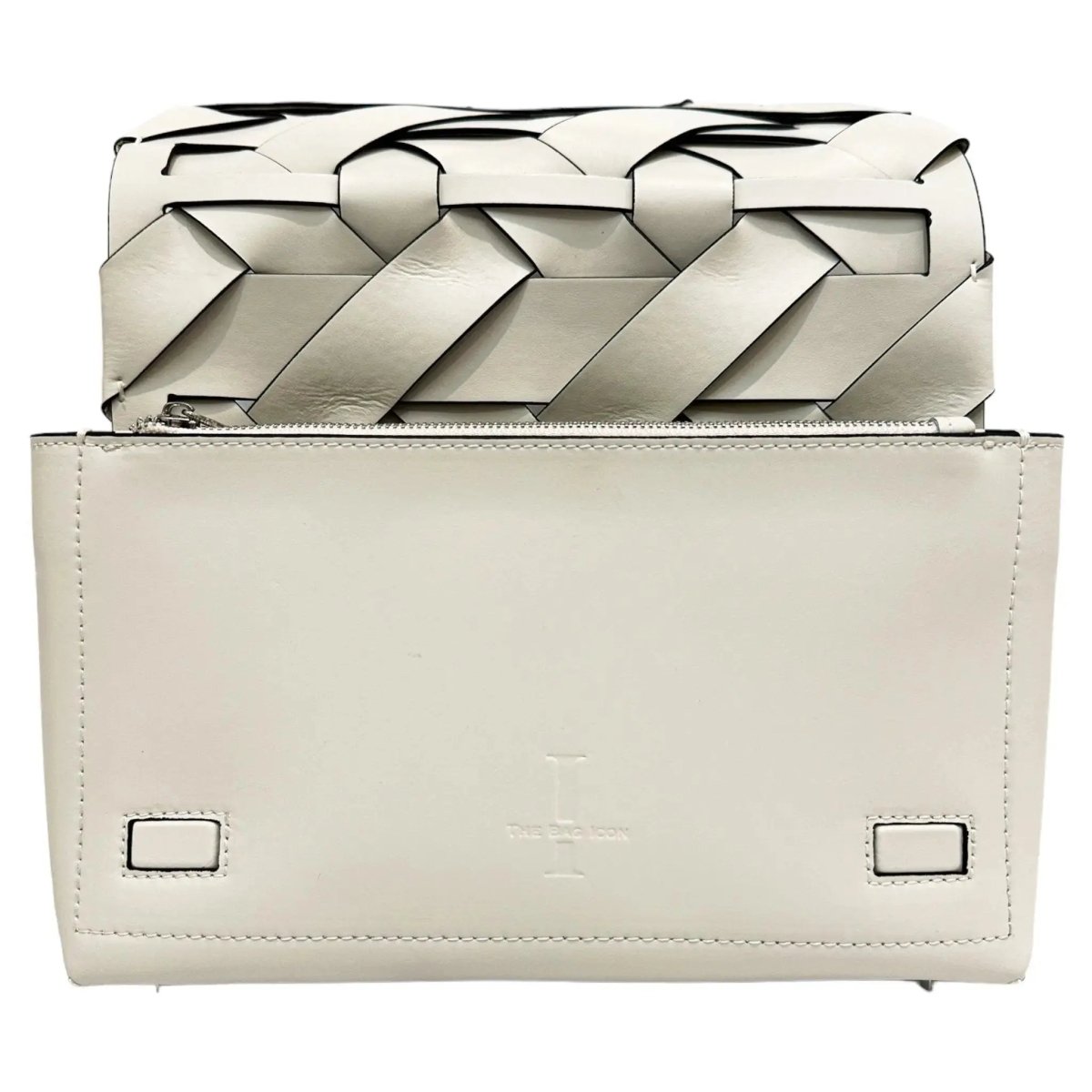 THE ZENOBIA WOVEN CLUTCH - Willow & Luna
