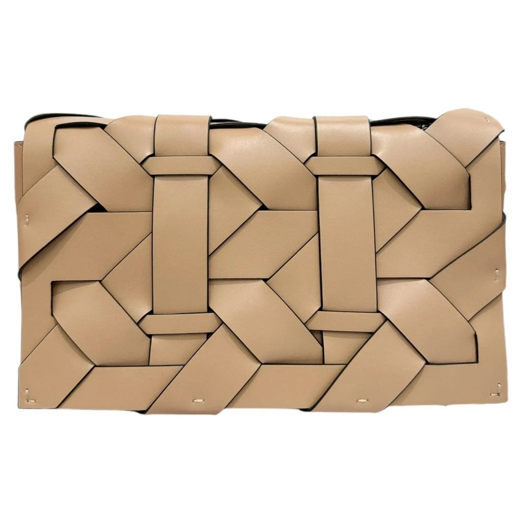 THE ZENOBIA WOVEN CLUTCH - Willow & Luna