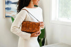 THE ZENOBIA WOVEN CLUTCH - Willow & Luna