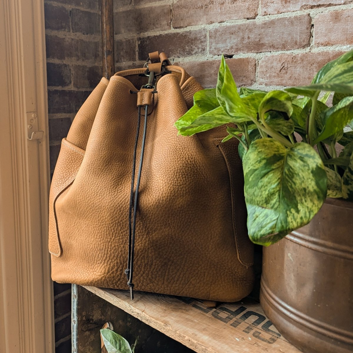 Traveler Drawstring Backpack - USA Made - Willow & Luna