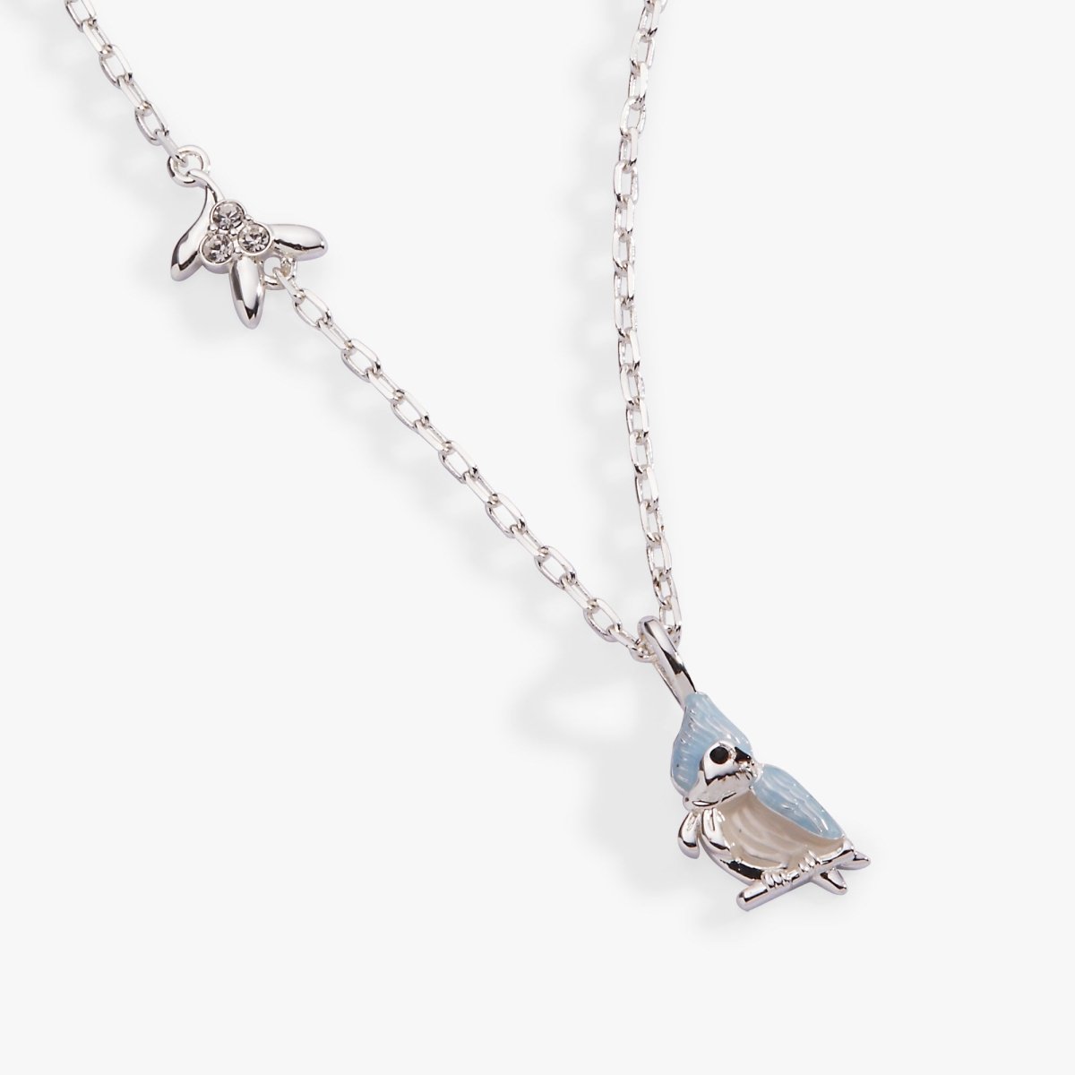 Tufted Titmouse Bird Pendant Necklace - Willow & Luna