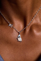 Tufted Titmouse Bird Pendant Necklace - Willow & Luna