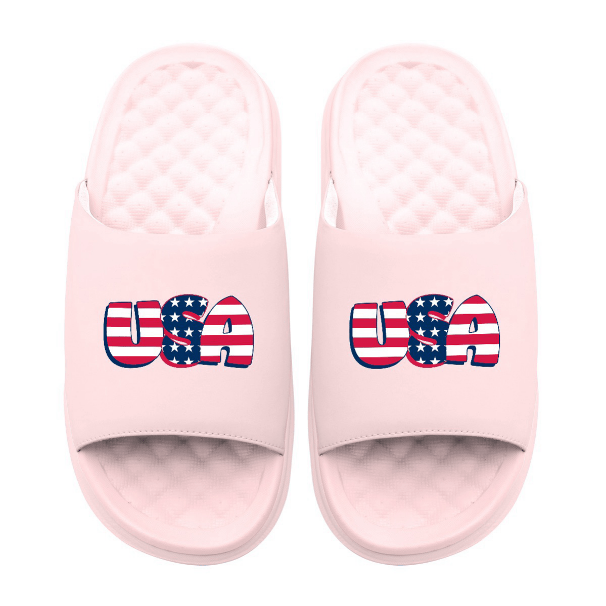 USA Flag Wordmark Motive - Willow & Luna