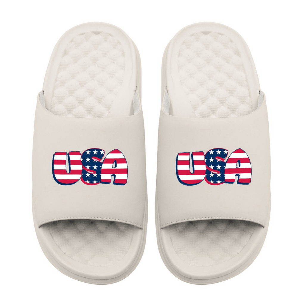 USA Flag Wordmark Motive - Willow & Luna