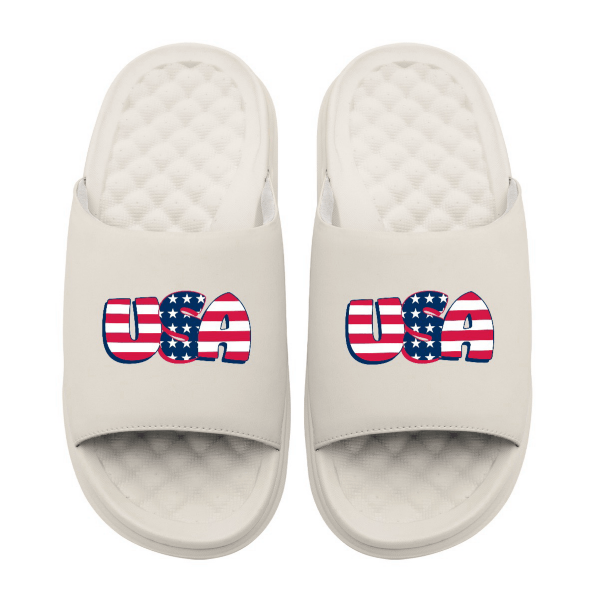 USA Flag Wordmark Motive - Willow & Luna