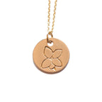 Violet Birth Flower Necklace for February - Willow & Luna