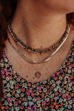 Violet Birth Flower Necklace for February - Willow & Luna