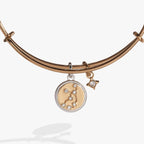 Virgo Zodiac Charm Bangle - Willow & Luna