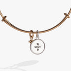 Virgo Zodiac Charm Bangle - Willow & Luna