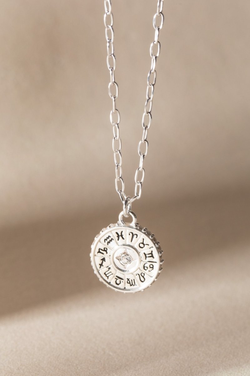 Virgo Zodiac Precious Necklace - Willow & Luna