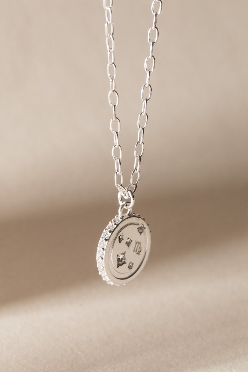 Virgo Zodiac Precious Necklace - Willow & Luna